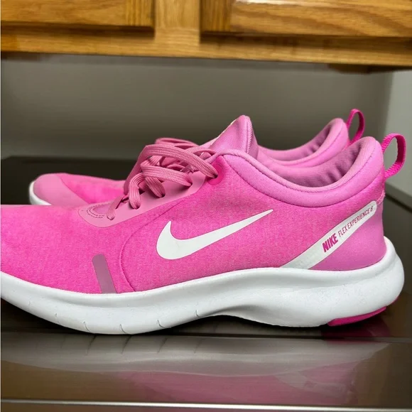 Nike Flex Experience 8 Bright Pink Shoes - Picture 3 of 6